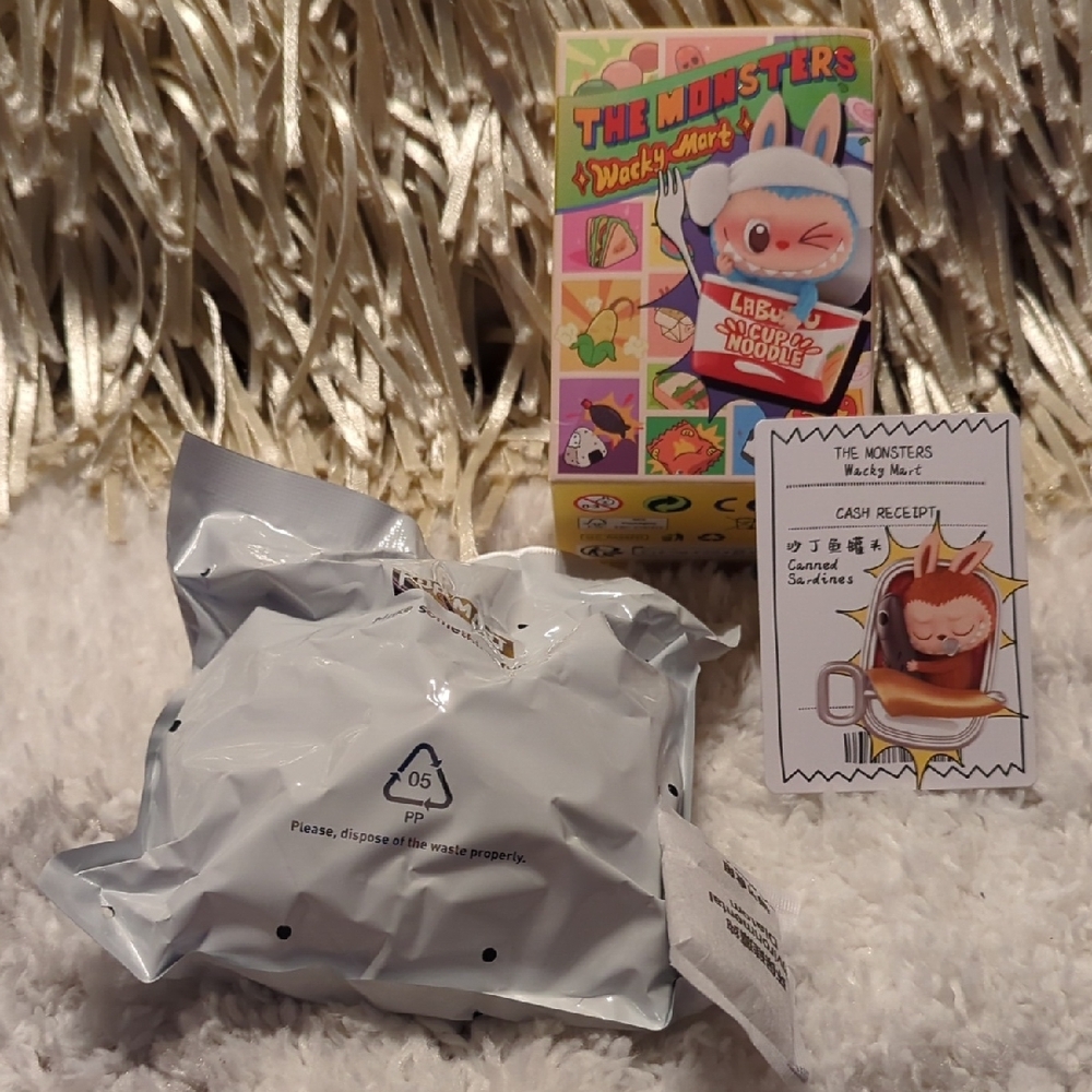 The Monsters Wacky Mart, CANNED SARDINES, New In Sealed Bag